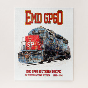 Puzzle EMD GP60 Locomotora Diesel del Pacífico Sur