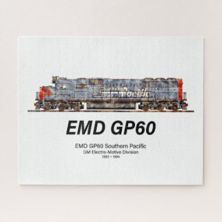 Puzzle EMD GP60 Locomotora Diesel del Pacífico Sur