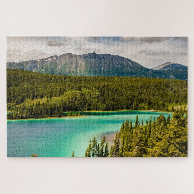 Puzzle Emerald Lake Yukon (Horizontal)