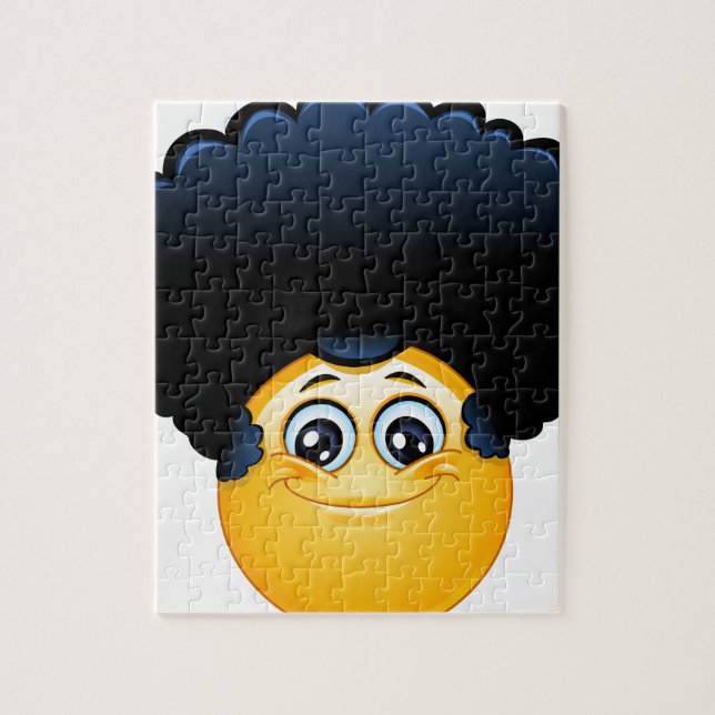 Puzzle emoji afro (Vertical)