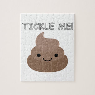 Puzzle Emoji Cute Tickle Me Poop
