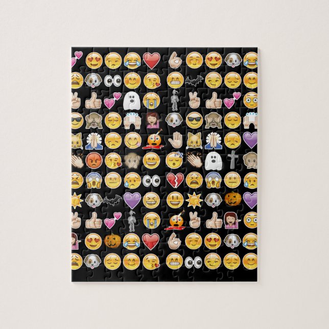 Puzzle emoji de halloween (Vertical)