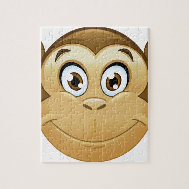 Puzzle emoji de mono (Vertical)