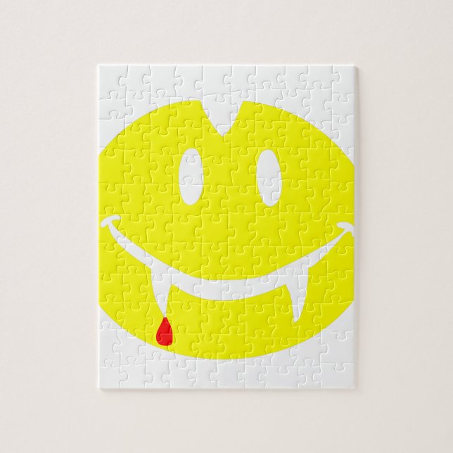 Puzzle emoji de vampiro dracula (Vertical)