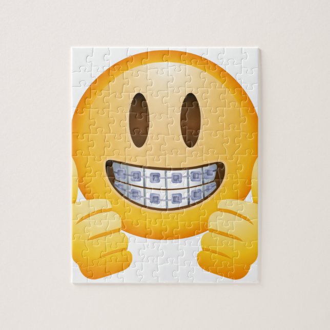 Puzzle Emoji Geeky de los apoyos (Vertical)