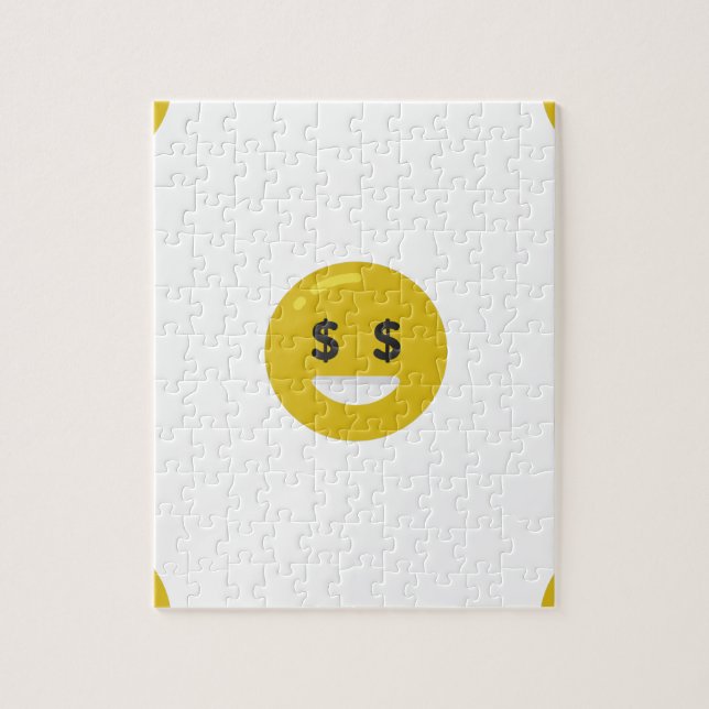 Puzzle emoji ocular de dinero (Vertical)