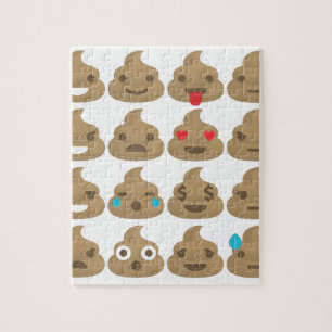 Puzzle emojis de poop