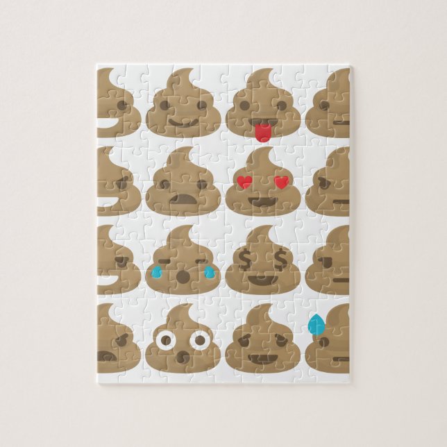 Puzzle emojis de poop (Vertical)