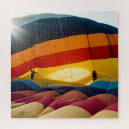 Puzzle Empaquetar el globo aerostático