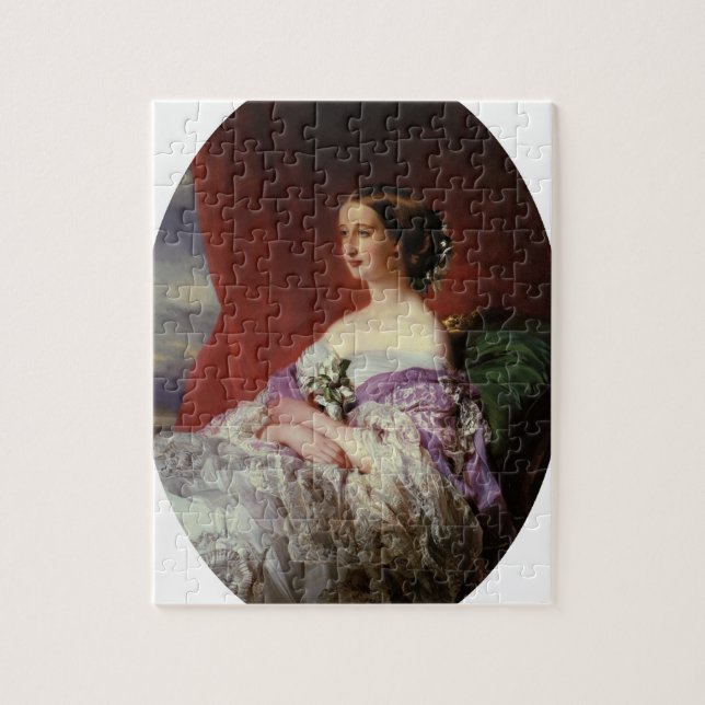 Puzzle Emperatriz Eugenie de Francisco Xaver Winterhalter (Vertical)