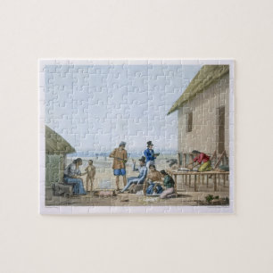 Puzzle Empleos nacionales, Agagna, Guam, Filipinas, f