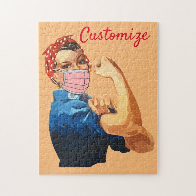 Puzzle Empoderamiento femenino enmascarado Thunder_Cove (Vertical)