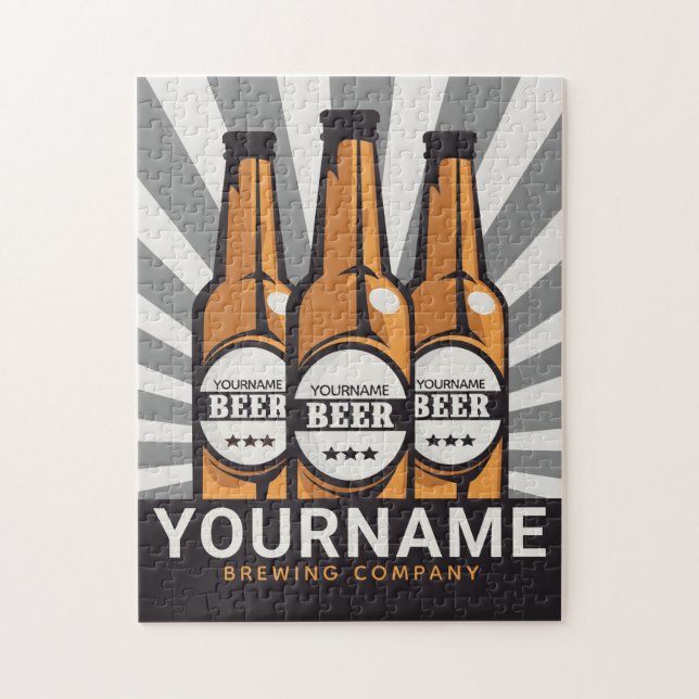 Puzzle Empresa de elaboración de naves para botellas de c (Vertical)