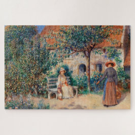 Puzzle En Bretaña, pintura impresionista de Renoir