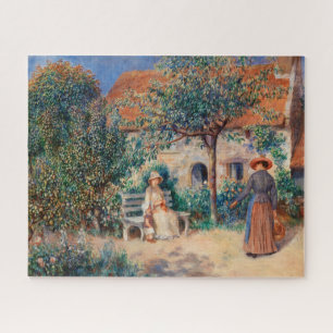 Puzzle En Bretaña, pintura impresionista de Renoir