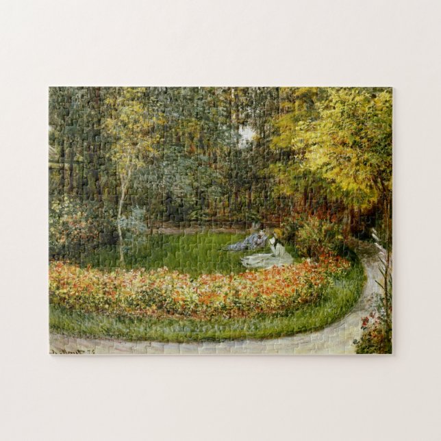 Puzzle En el Bella Artes de Garden Monet (Horizontal)