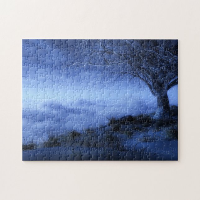 Puzzle En el borde del mundo (invierno) (Horizontal)