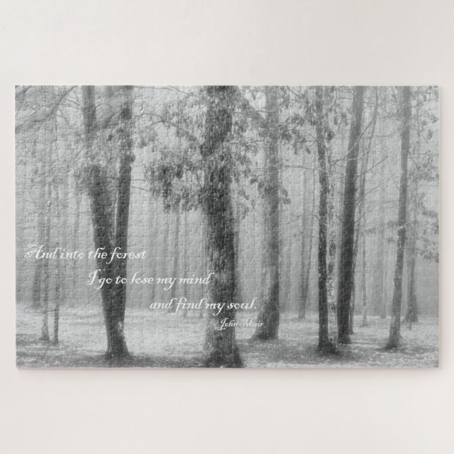 Puzzle En el bosque voy - 20x30 - 1014 pcs (Horizontal)