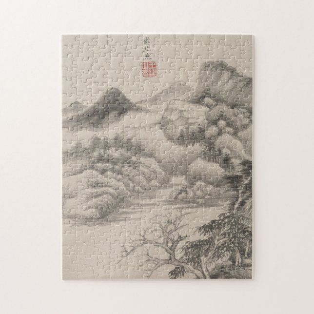 Puzzle En el estilo de diversos viejos maestros el | B&W (Vertical)