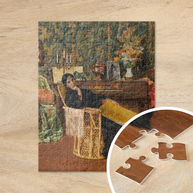 Puzzle En el estudio | William Merritt Chase (Subido por el creador)