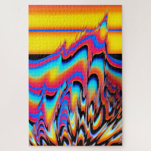 Puzzle En el flash panned de formas sintéticas - Ken Gage