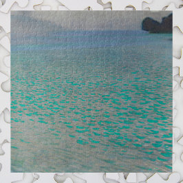 Puzzle En el lago Attersee, por Gustav Klimt, Bella Artes