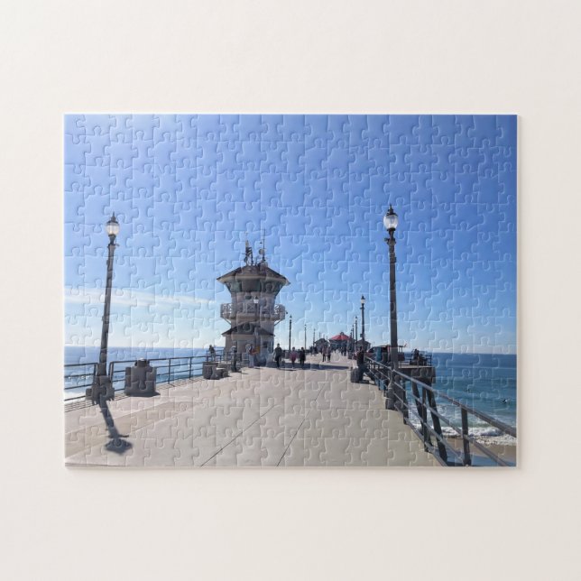 Puzzle En el muelle, Huntington Beach, California (Horizontal)