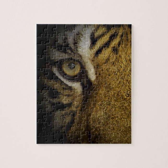 Puzzle En el ojo de un tigre (Vertical)