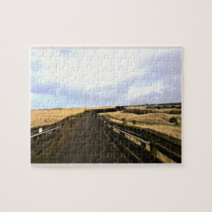 Puzzle En el paseo marítimo, Long Beach, Washington