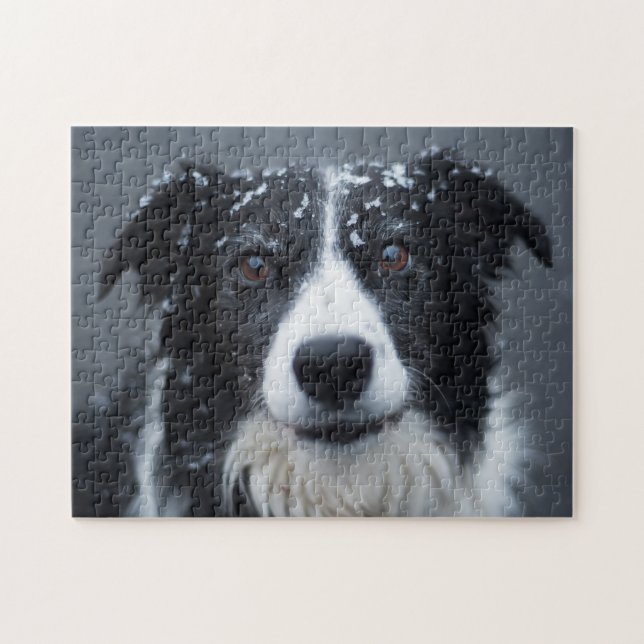 Puzzle En el perro de la nieve (Horizontal)