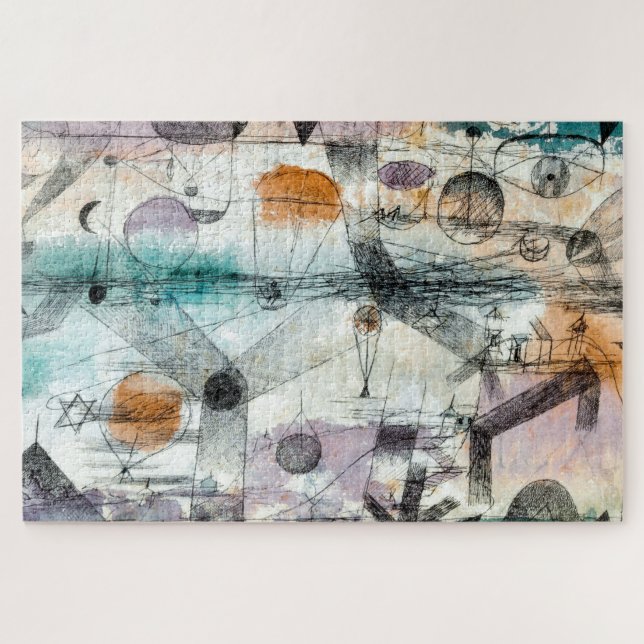 Puzzle En el reino del aire | Paul Klee | (Horizontal)