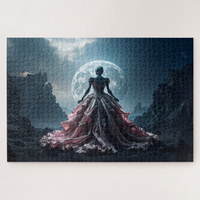 Puzzle En el resplandor de la luna (Horizontal)