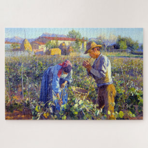 Puzzle En el viñedo Elin Danielson-Gambogi 1898