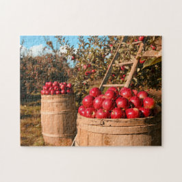Puzzle En la granja Apple Orchard Trees Country Photo