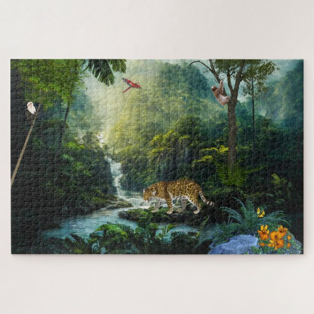 Puzzle En la jungla (Horizontal)