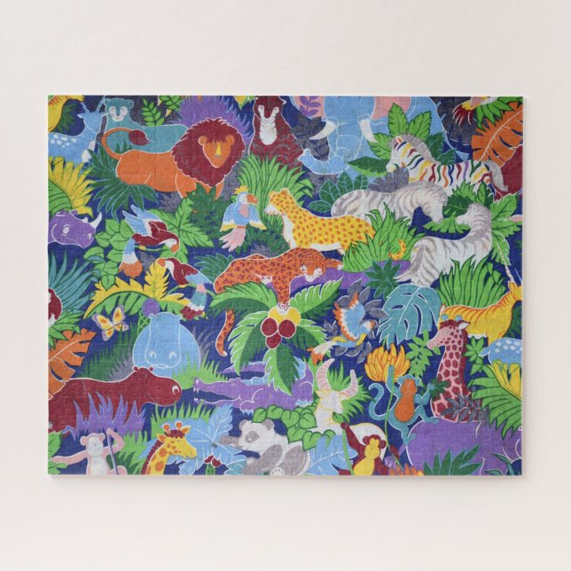 Puzzle En la jungla (Horizontal)