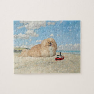 Puzzle En la orilla del mar