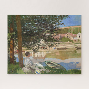 Puzzle En la orilla del Sena por Monet