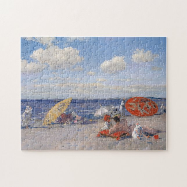 Puzzle En la playa el | c.1892 (Horizontal)