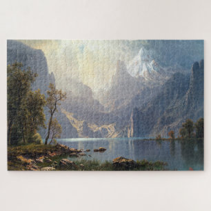 Puzzle En las Sierras, Lago Tahoe, Albert Bierstadt