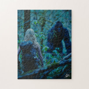 Puzzle En lo Desconocido: Encuentro con Bigfoot Rompecabe
