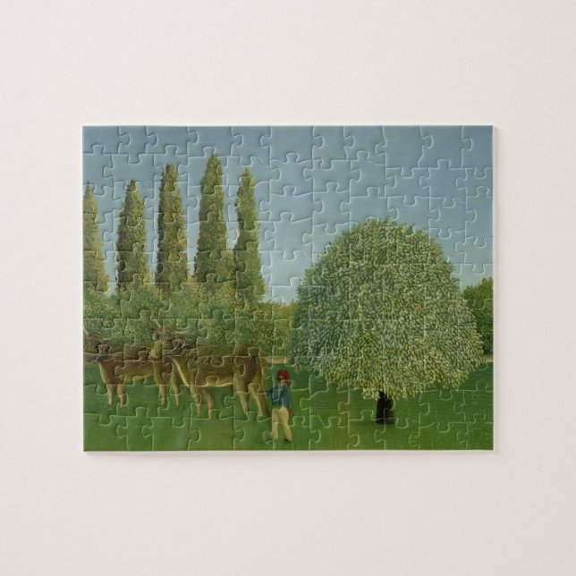 Puzzle En los campos, 1910 (Horizontal)