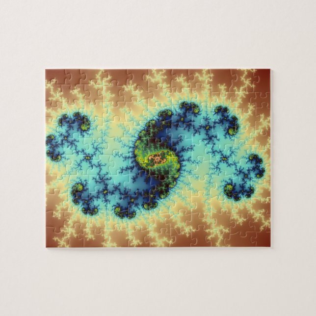 Puzzle En Playcast - Arte fractal (Horizontal)