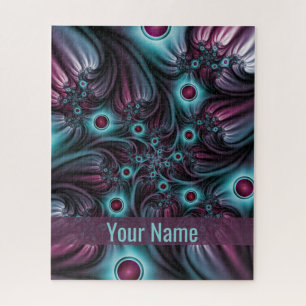 Puzzle En profundidad Nombre de arte fractal en el resume
