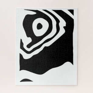 Puzzle En profundidad: Resumen en blanco y negro