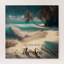 Puzzle Enamorado del mar | Arte tropical