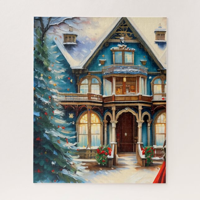 Puzzle Encantador Bed N Breakfast Navidades de la Casa Vi (Vertical)