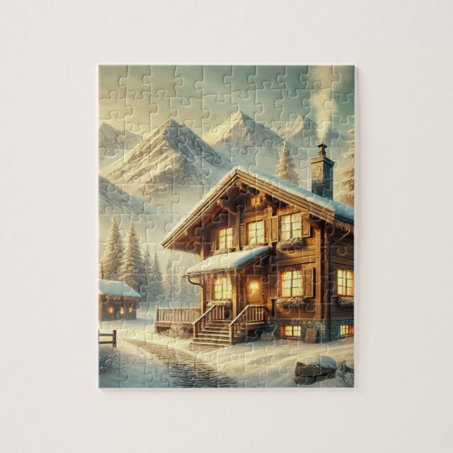 Puzzle Encanto alpino (Vertical)
