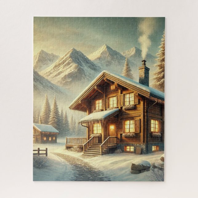 Puzzle Encanto alpino (Vertical)