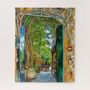 Puzzle Encanto de la taberna en Creta